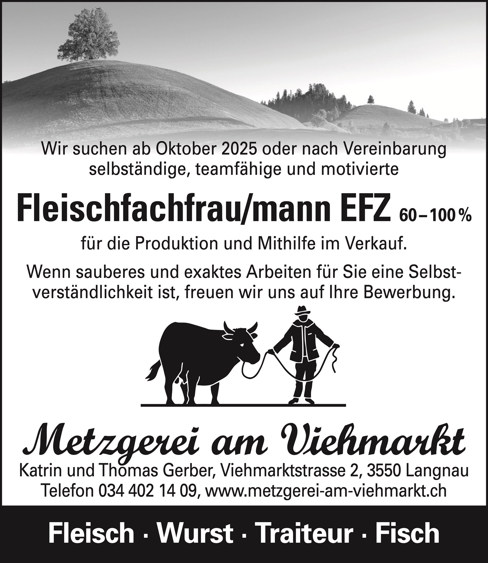 Gzd Metzgerei Vieh Fleischfach Efz 3Sp